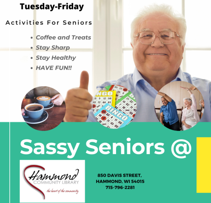NEW!!  Sassy Seniors