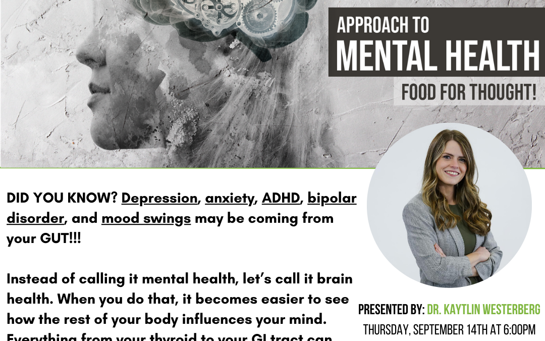Approach to Mental Health, September 14